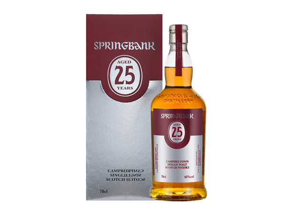 汕头云顶25年回收云顶威士忌SpringBank 46度坎贝尔镇苏格兰单一麦芽700m进口洋酒威士忌