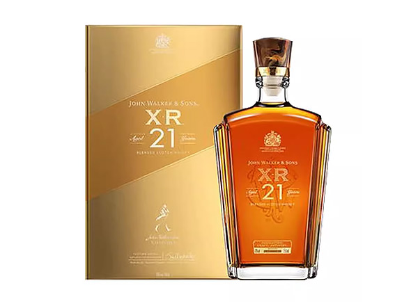 汕头Johnnie Walker尊尼获加XR21年回收尊尼获加威士忌约翰走路洋酒750ml礼盒