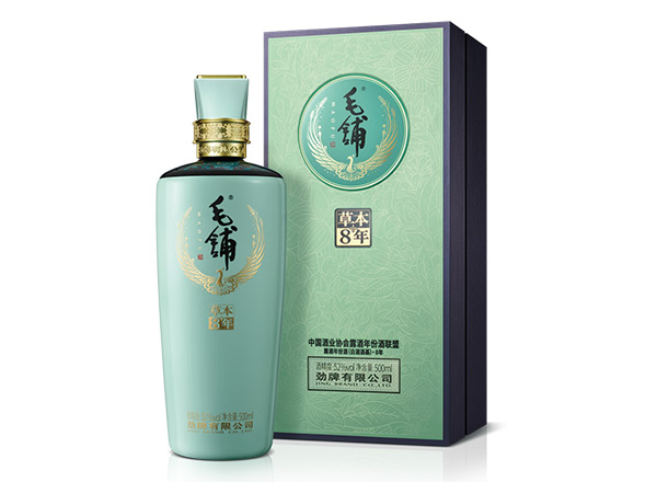汕头劲牌毛铺酒回收毛铺草本年份酒•8年草本42度52度行情价格