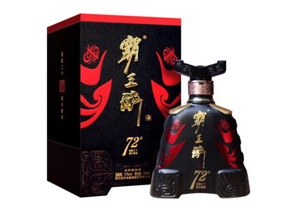 汕头回收石花霸王醉酒72° 白酒礼盒