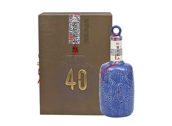 汕头古越龙山40年黄酒回收古越龙山四十年陈酿花雕酒